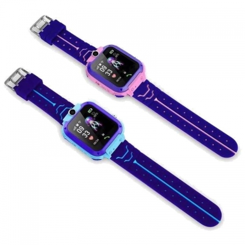Smartwatch para crianças Q12 Rosa - Relógio inteligente
