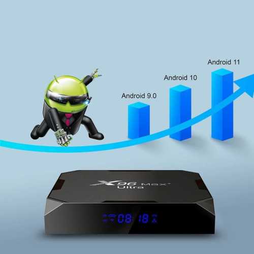 X96Max Plus Ultra S905X4 4GB/32GB Android 11 - Android TV
