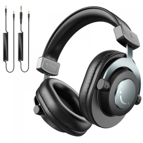 FIFINE H8 Streaming/Estúdio Jack 3,5 mm/Jack 6,35 mm Preto - Fones de Ouvido com Fio