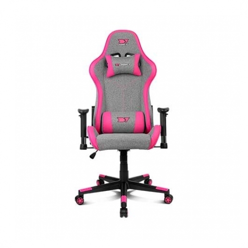 Cadeira Gaming Drift DR90 PRO CINZA-ROSA
