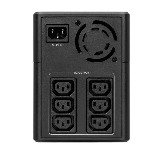 Eaton 5E Gen2 UPS USB IEC,2200 VA,1200 W,Input:C14,Outputs:(6) C13,Tower