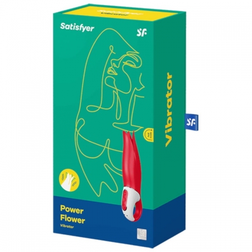 Vibrador Satisfyer Power Flower Vermelho