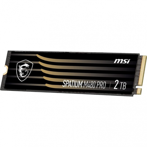 DISCO RÍGIDO M2 SSD 2TB PCIE4 MSI SPATIUM M480 PRO