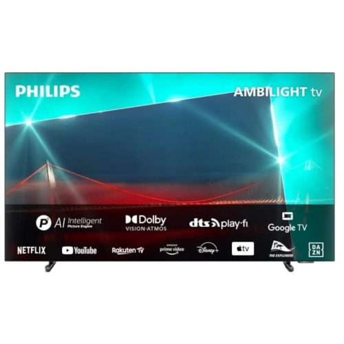PHILIPS OLED TV 55"UHD 4K SMART TV GOOGLE TV 16GB 55OLED718/12