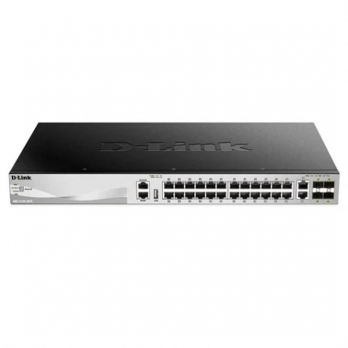D-LINK SWITCH 48 SFP PORT L3 STACK MANAGED GIGABIT 2X 10GBASE-T PORT + 4XSFP+