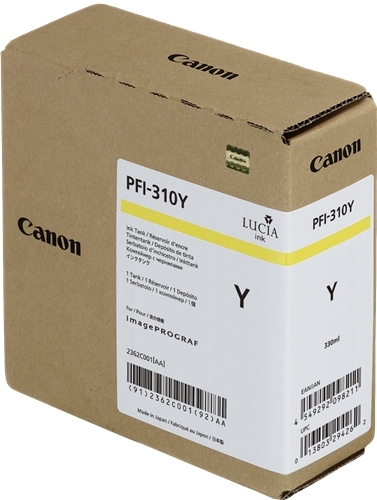Canon PFI310 Amarelo Cartucho de Tinta Original - 2362C001