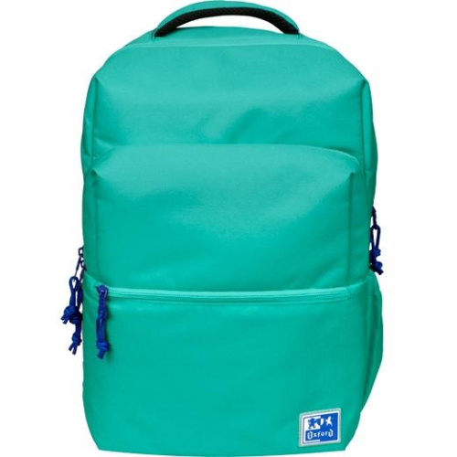 Oxford B-Ready Mochila Escolar - Alças Acolchoadas e Ajustáveis - Tamanho 42x30x15cm - Cor Turquesa