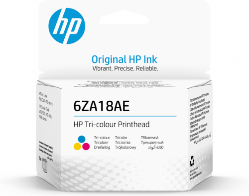 HP 6ZA18AE Cor Cartucho de Tinta Original