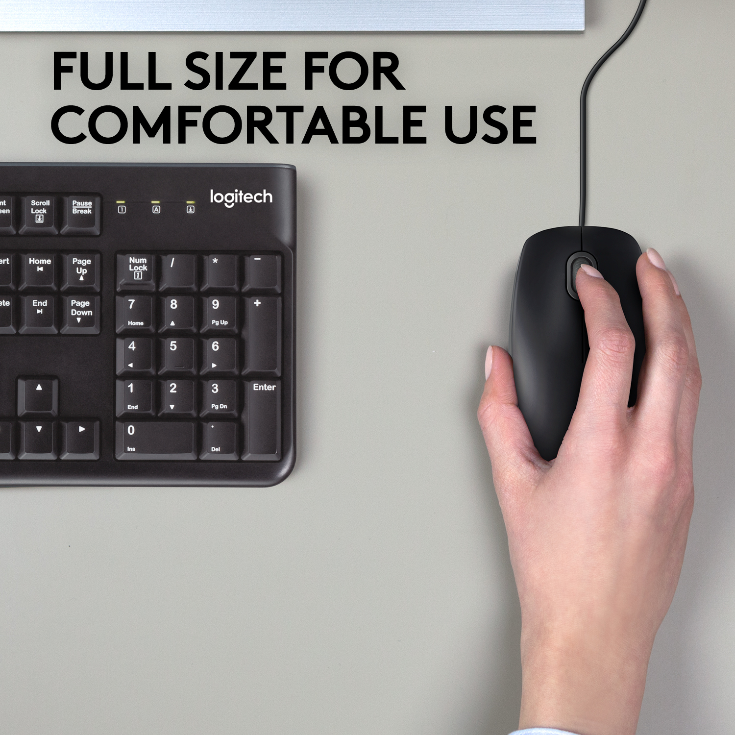  RATO LOGITECH B110 SILENT USB PRETO