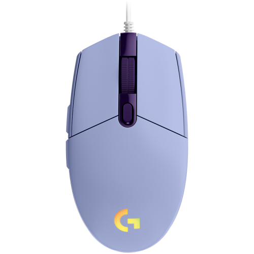 Rato Logitech G203 Lightsync Gaming USB Lilas