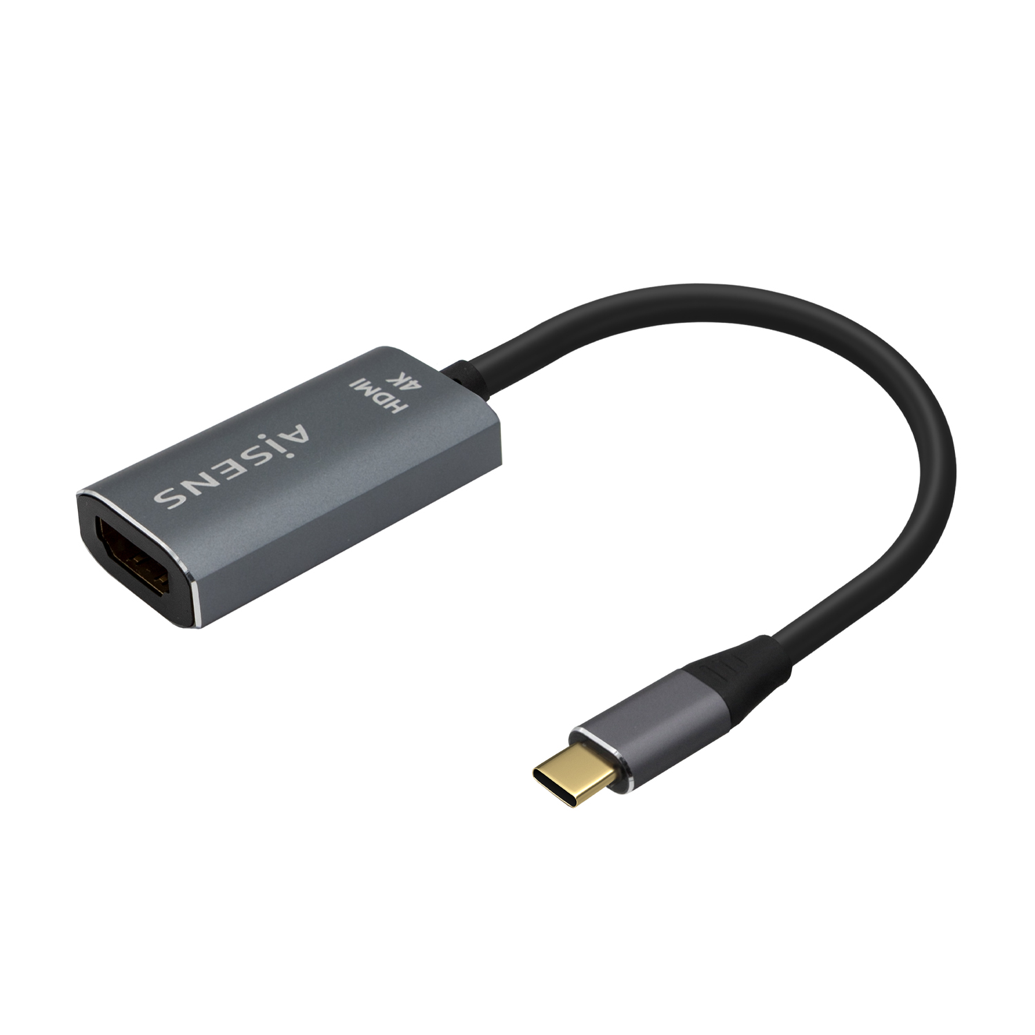 Aisems Conversor Aluminio USB-C a HDMI - 5cm Cinza