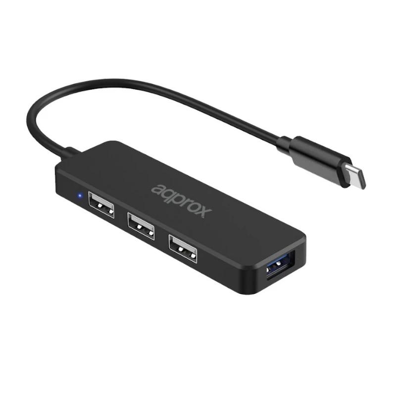 Approx Hub USB-C - Velocidade Até 5 Gbit/s