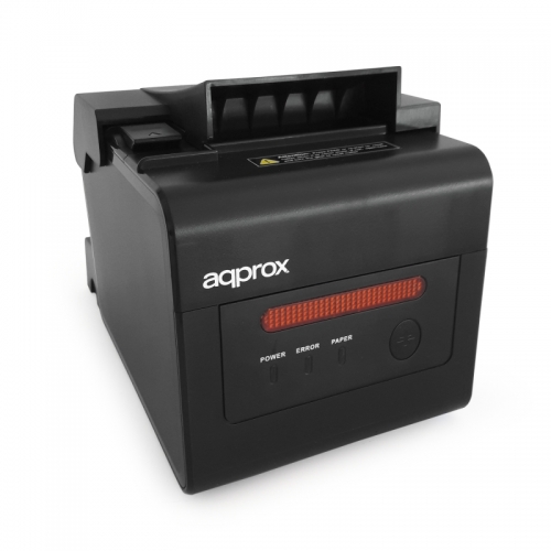 Impressora Térmica de Recibos Aprox - Alarme de Impressão - Resolução de 203 dpi - Velocidade de 300 mm/s - USB,RJ-11,RS232,LAN - Corte Automático