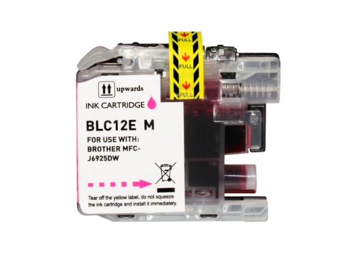 Brother LC12E Magenta Cartucho de Tinta Generico - Substitui LC12EM