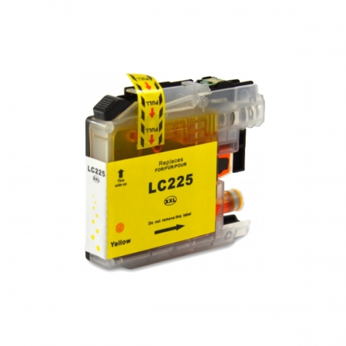 Brother LC225XL Amarelo Cartucho de Tinta Generico - Substitui LC225XLY