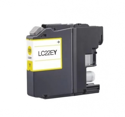 Brother LC22E Amarelo Cartucho de Tinta Generico - Substitui LC22EY