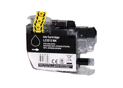 Brother LC3213/LC3211 Preto Cartucho de Tinta Generico - Substitui LC3213BK/LC3211BK