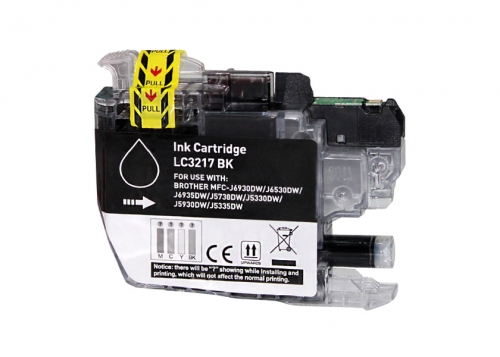 Brother LC3217 Preto Cartucho de Tinta Generico - Substitui LC3217BK