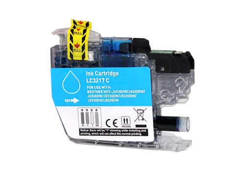 Brother LC3217 Cyan Cartucho de Tinta Generico - Substitui LC3217C