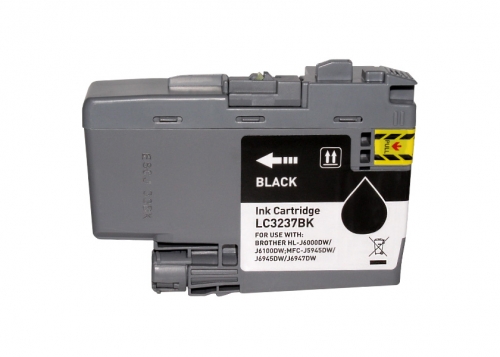 Brother LC3237 Preto Cartucho de Tinta Pigmentada Generico - Substitui LC3237BK