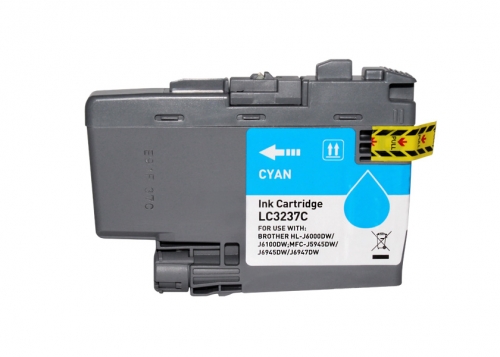 Brother LC3237 Cyan Cartucho de Tinta Pigmentada Generico - Substitui LC3237C