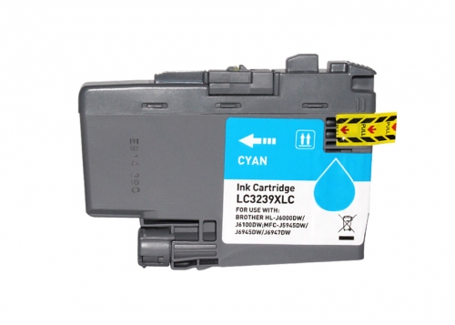 Brother LC3239XL Cyan Cartucho de Tinta Pigmentada Generico - Substitui LC3239XLC
