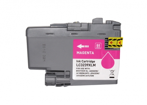 Brother LC3239XL Magenta Cartucho de Tinta Pigmentada Generico - Substitui LC3239XLM