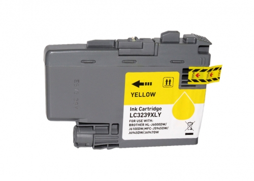 Brother LC3239XL Amarelo Cartucho de Tinta Pigmentada Generico - Substitui LC3239XLY