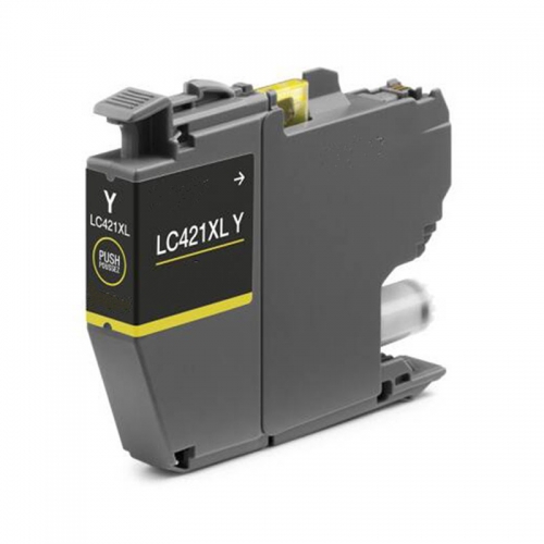 Brother LC421XL Amarelo Cartucho de Tinta Generico - Substitui LC421XLY