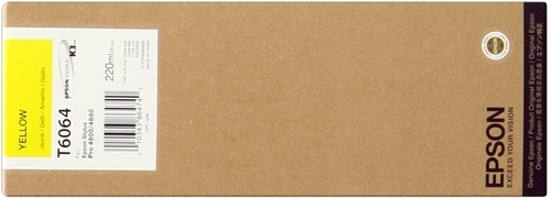 Epson T6064 Amarelo Cartucho de Tinta Original - C13T606400