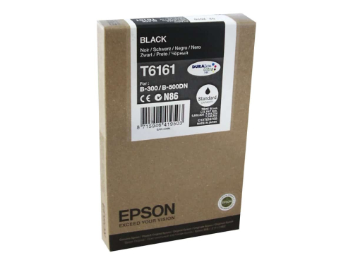 Epson T6161 Preto Cartucho de Tinta Original - C13T616100