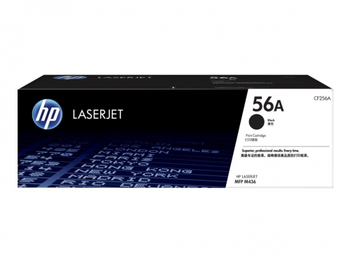 HP CF256A Preto Toner Original - 56A