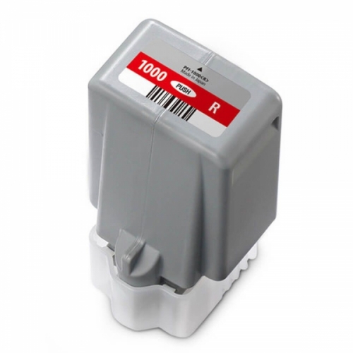 Canon PFI1000 Rojo Cartucho de Tinta Pigmentada Generico - Substitui PFI1000R/0554C001