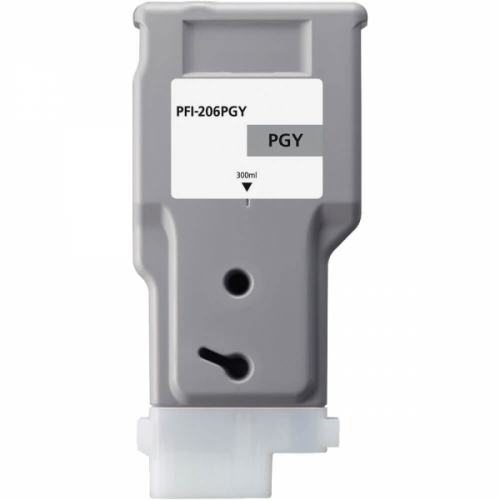 Canon PFI206 Gris Photo Cartucho de Tinta Pigmentada Generico - Substitui PFI206PGY/5313B001