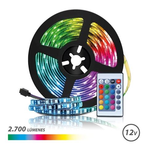Elbat Tira LED RGB 12V 2700lm