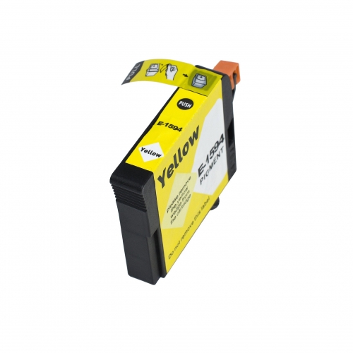 Epson T1594 Amarelo Cartucho de Tinta Pigmentada Generico - Substitui C13T15944010