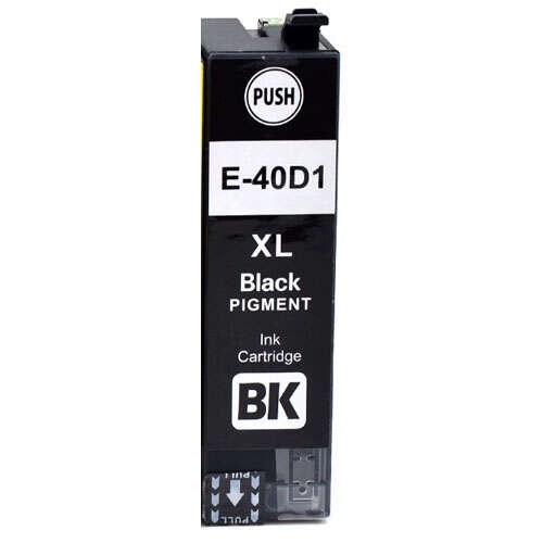 Epson T40D1 Preto Cartucho de Tinta Pigmentada Generico - Substitui C13T40D140/C13T40C140