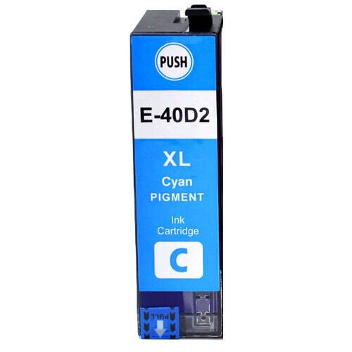 Epson T40D2 Cyan Cartucho de Tinta Pigmentada Generico - Substitui C13T40D240/C13T40C240