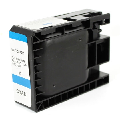 Epson T5802 Cyan Cartucho de Tinta Pigmentada Generico - Substitui C13T580200
