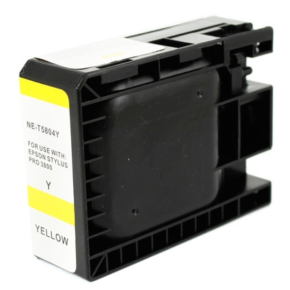 Epson T5804 Amarelo Cartucho de Tinta Pigmentada Generico - Substitui C13T580400