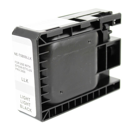 Epson T5809 Preto Light Light Cartucho de Tinta Pigmentada Generico - Substitui C13T580900
