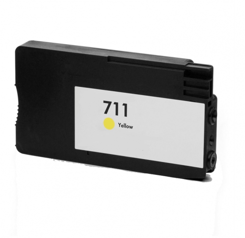 HP 711 Amarelo Cartucho de Tinta Generico - Substitui CZ132A