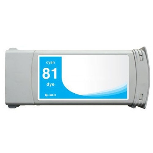 HP 81 Cyan Cartucho de Tinta Generico - Substitui C4931A