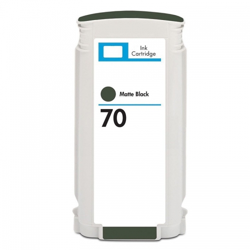 HP 70 Preto Mate Cartucho de Tinta Pigmentada Generico - Substitui C9448A