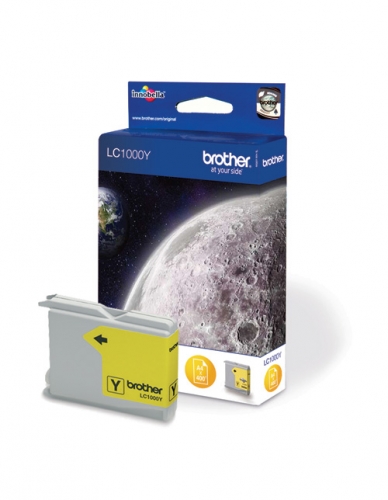 Brother LC1000 Amarelo Cartucho de Tinta Original - LC1000Y