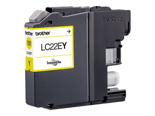 Brother LC22E Amarelo Cartucho de Tinta Original - LC22EY
