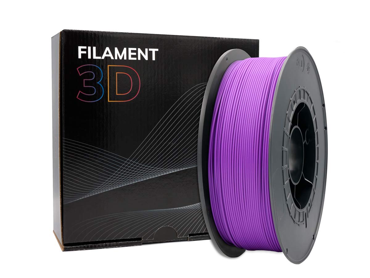 Filamento 3D PLA - Diametro 1.75mm - Bobine 1kg - Morado