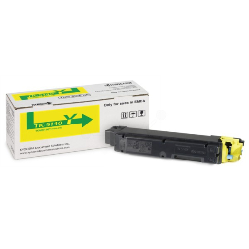 Kyocera TK5140 Amarelo Toner Original - 1T02NRANL0/TK5140Y