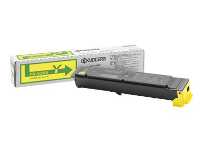 Kyocera TK5205 Amarelo Toner Original - 1T02R5ANL0/TK5205Y