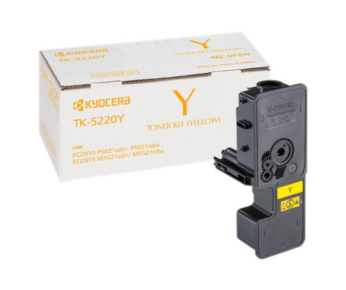 Kyocera TK5220 Amarelo Toner Original - Substitui 1T02R9ANL1/TK5220Y